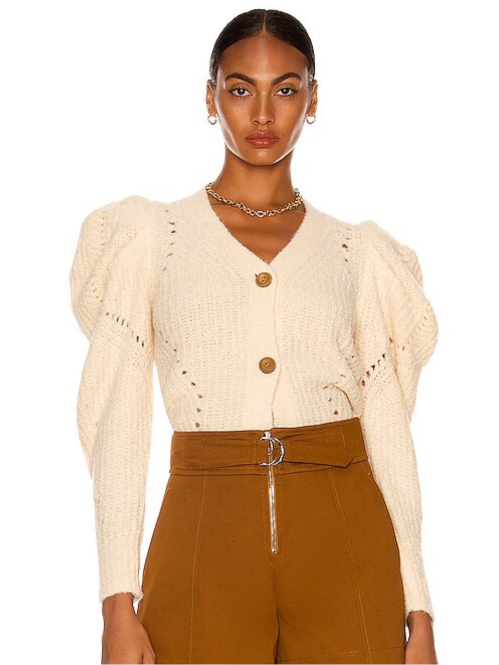Ulla Johnson Emmy Cardigan - Dawn Cream Small Revolve